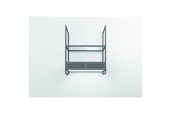 Hotte décorative murale 80 cm / Débit d'air 445 m3/h (max) et 490 m3/h (booster) / Puissance acoustique : 69 dB (71 dB en intensive) / 5 vitesses d'aspiration (dont 2 booster) - Commandes électroniques