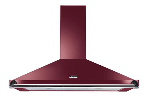 Falcon HOTTE 90cm Rouge airelle - Barre & Badge Chrome - FALHDC90CY/C