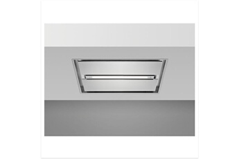 Hotte plafond de 90 cm / Débit d'air de : 560 m3/h (en maxi) et 710 m3/h (en intensive) / Puissance sonore : 55 dB (en maxi) et 67 dB (en intensive) / Aspiration périmétrale - Fonction Hob2HoodHotte plafond de 90 cm / Débit d'air de : 560 m3/h (en maxi) et 710 m3/h (en intensive) / Puissance sonore : 55 dB (en maxi) et 67 dB (en intensive) / Aspiration périmétrale - Fonction Hob2Hood