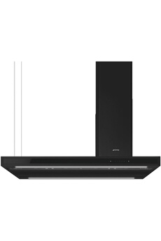 Hotte îlot 120 cm - Classe A / Puissance d'aspiration de 560 à 739 m3/h en intensive / Contrôle électronique - Commandes sensitives / Fonction Auto-Vent - Purification de l'air 24 H