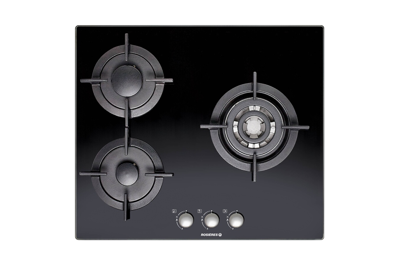 Plaque gaz Rosieres RGV63SQFPN (4134621) Darty