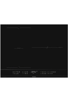 3 foyers induction - Puissance du foyer principal 5500 W / Ecran LCD - Commandes sensitives / 20 positions de cuisson - Maintien au chaud / Pack 10 sécurités - Power Management