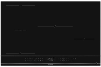 4 foyers induction dont 1 Horizone - Largeur 80 cm / Ecran LCD - Touches rétro-éclairées - Ai Talent / 4 minuteurs individuels de 1 à 99 min. / Pack 10 sécurités - Power management