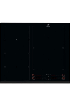 4 foyers induction dont 2 zones modulables / Commandes sensitives - Technologie Hob2Hood - Fonction PowerSlider / 9 positions de puissance - 4 boosters - 4 minuteurs / Fonction FlexBridge - Fonction Power Management