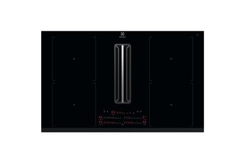 Plaque de cuisson à induction aspirante Encastrable 4 Foyers Noir - DE  DIETRICH - DPI7888BH 