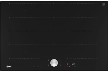 4 foyers induction - 2 zones FlexInduction XL - Largeur 80 cm / 4 boosters -17 positions de réglages / Bouton Twist Pad - Zone Flex Intuitives / PanBoost - Frying Sensor - Home Connect