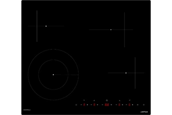 Largeur 60 cm - 4 foyers Hi-lights dont une zone double couronne / Commandes sensitives - 9 allures de chauffe par foyer / 4 minuteurs de 1 à 99 min. / Verrouillage des commandes - Témoins de chaleur résiduelle