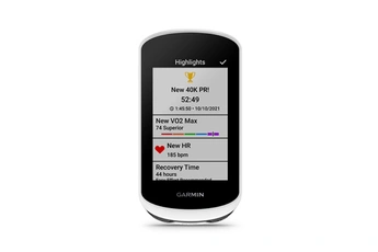 Ecran 3" lisible au soleil / GPS conçu pour les vélos / Cartographie Garmin Cycle / Jusqu'à 16 heures d'autonomie