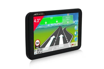 Takara - Navigateur GPS portable Noir écran 4.3'' carte Europe à vie