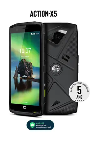 Smartphone Crosscall ACTION-X5 64Go Noir
