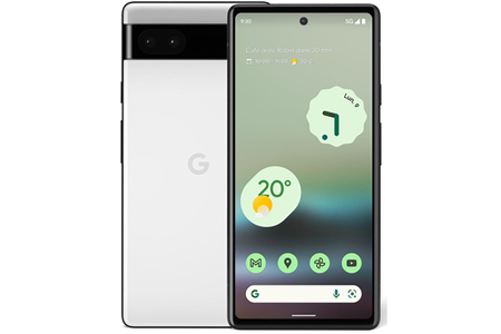 Smartphone Google Pixel 6a 128Go Blanc Galet 5G