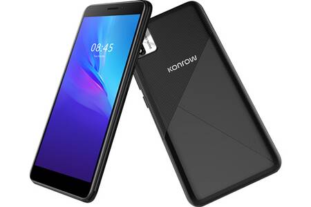 Protection D'écran En Verre Hybride AtFoliX 9H Pour Konrow Star 55 Max - Anti-chocs