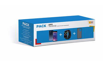Smartphone Oppo Pack Find X5 Lite 256Go Noir 5G + Oppo Watch Free Noir + Coque