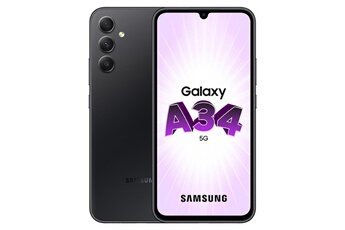 Samsung - Smartphone Samsung Galaxy A34 256Go Noir 5G