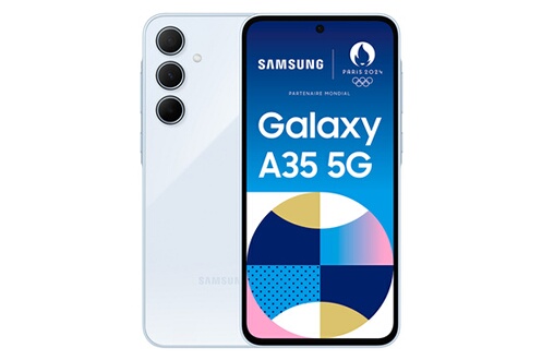 Smartphone Samsung Galaxy A35 5G 128Go Bleu
