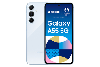 Smartphone Samsung Galaxy A55 5G 256Go Bleu ciel