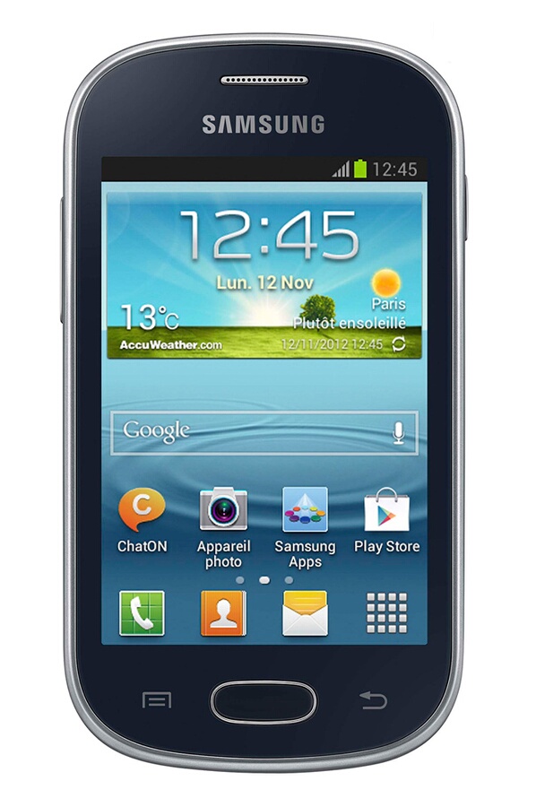 Smartphone Samsung Galaxy Fame Lite Noir (3811344) | Darty