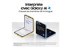 Samsung GALAXY Z FLIP6 512Go BLEU 5G photo 5