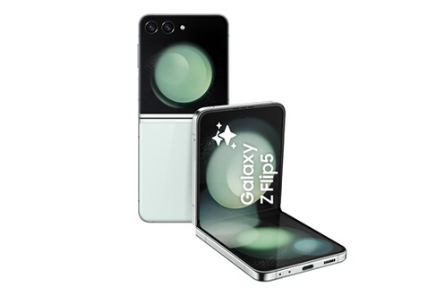 Smartphone Samsung Galaxy Z Flip5 256Go Vert d'eau 5G | Darty