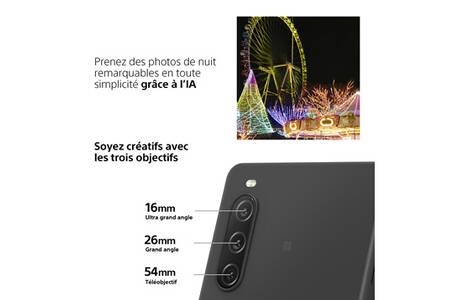 Sony Xperia X10 HD - Smartphone Débloqué 4G 5 Pouces - 120 Go, Noir