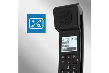 Téléphone Fixe Sans Fil Motorola DECT - Blocage D'Appels Indésirables, Affichage Numéro, Haut-parleur, Répertoire 50 Contacts - Blanc - 7