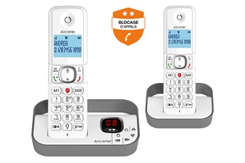 Téléphone sans fil Alcatel F860 VOICE DUO