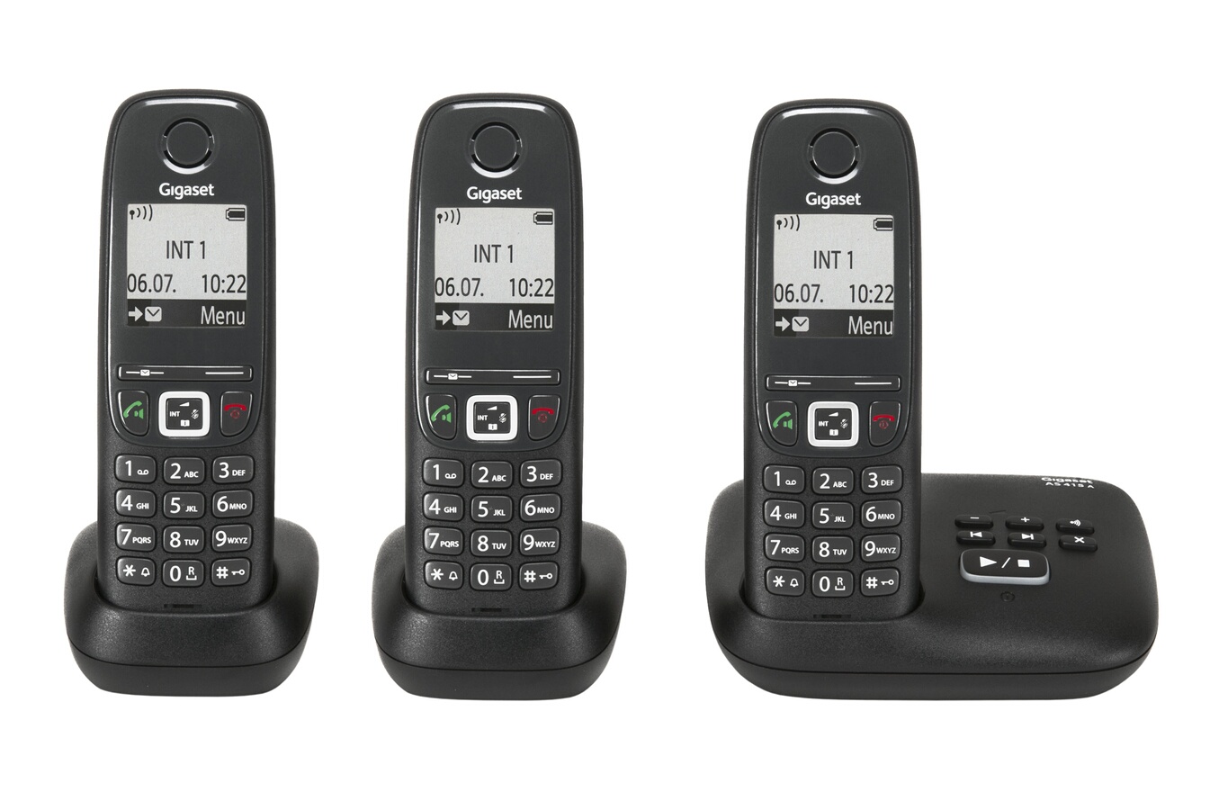 Téléphone sans fil Gigaset AS415A TRIO NOIR (4022840) Darty
