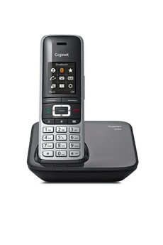 GIGASET S850 NoirGrand ecran Mains-libres son HDSP connesxion bluetooth Vibreur
