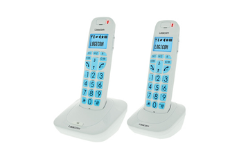 Téléphone sans fil Logicom Confort 250 Blanc