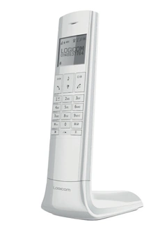 Téléphone SOLO DECT / Design élégant avec touches plates - Ecran rétroéclairé 4 lignes / Présentation du nom et du numéro - Fonction mains-libres / Répertoire 50 noms et numéros - Journal d'appel 20 noms et numéros