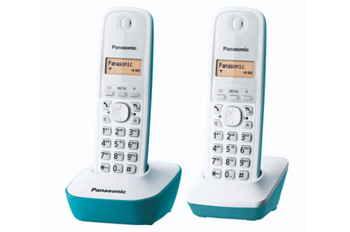 Panasonic Système Téléphonique avec 1 combiné avec fil et 2 sans