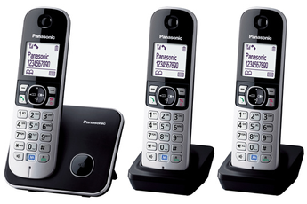 Téléphone sans fil Panasonic KX-TG6813FRB
