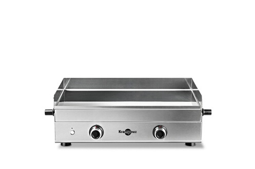 Plancha Design DOUBLE inox gaz DESIGN PFDS2MA-KR