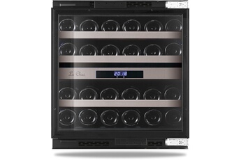 Porte triple vitrage, traitée anti-UV / Push-open (sans poignée / Contrôle sensitif avec affichage digital LED / système anti-vibration
