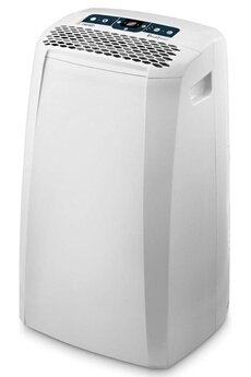 Climatiseur - Delonghi - Pac Cn92 Blanc Silent Mobile 2500w 3 Vitesses 62db