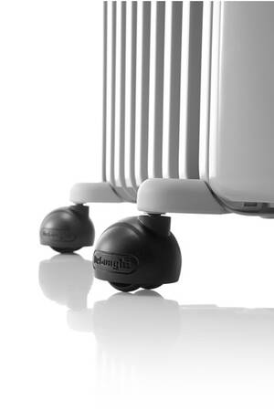 Support à Roulettes Pour Radiateur à Huile De'Longhi - Compatible KH770, KH771, DL24, EW77, KHD41, TRH - Pièce D'origine