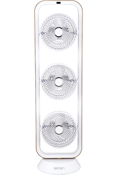 Ventilateur multi-directionnelle / 3 ventilateurs indépendants / Panneau de controle sur le dessus pour contrôler chaque ventilateur / Finition Bamboo pour un design passe partoutVentilateur multi-directionnelle / 3 ventilateurs indépendants / Panneau de controle sur le dessus pour contrôler chaque ventilateur / Finition Bamboo pour un design passe partout