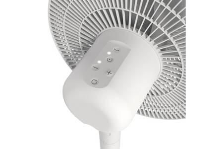 Ventilateur Sur Pied Silencieux JYMIPA - 79" De Portée, 3 Modes, 8 Vitesses, Télécommande, Occasion Comme Neuf