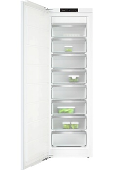 Hauteur de niche 178 cm - Volume 213 L - Classe D / Froid ventilé (NoFrost) - Sans givre / Contrôle électronique - 8 tiroirs - Fermeture douce / Connexion intelligente pour plus de possibilités - Miele@home