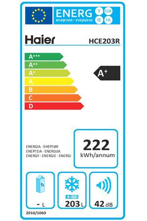 Congélateur coffre Haier HCE203R