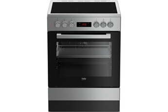 Largeur 60 cm - Table vitrocéramique / 4 Foyers radiants - Témoins de chaleur résiduelle / Four multifonction - Chaleur brassée / Grande capacité 72 L - Nettoyage par catalyse
