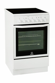Cuisinière vitrocéramique Indesit I5VMC1A (W) FR