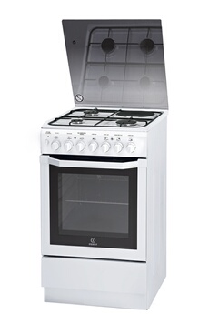 Cuisinière mixte Indesit I5MMC2AG(W)/FR
