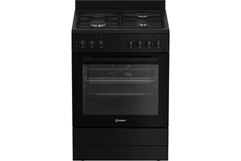 Largeur 60 - Table mixte / 3 foyers gaz + 1 électrique / Four électrique à chaleur tournante - 6 Fonctions / Capacité 72 L - Nettoyage catalyse