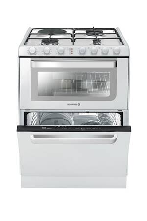 Lave vaisselle table de cuisson Rosieres TRM60RB BLANC