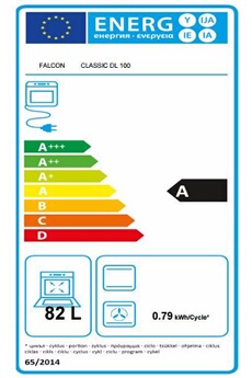 Cuisinière FALCON Classic deluxe 100 chrome CDL100DFBLC EU - vue 2