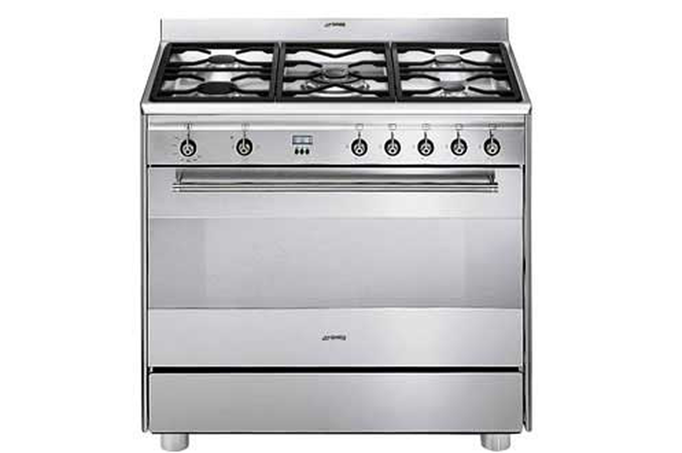 Piano de cuisson Smeg SCB 91 GX INOX 15j (2037629) | Darty