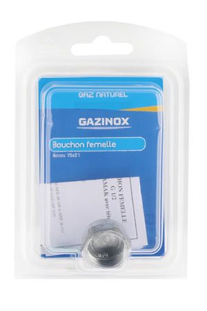 Tuyau de gaz Gazinox BOUCHON DE ROBINET 801008GN