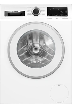 Capacité 9 kg (4 personnes) - Tambour 65 L / Essorage variable jusqu'à 1400 tours/min - 71 dB / L x H x P : 59.8 x 84.8 x 59 cm / Iron Assist - Active Water Plus