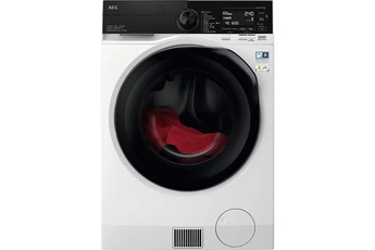 Capacité de lavage 10 kg / séchage 6 kg - Classe énergétique A / Essorage variable jusqu'à 1600 tours/min - 76 dB / Départ différé / Capacité variable automatique / Fonction vapeur - Moteur Öko Inverter - Programme Délicats